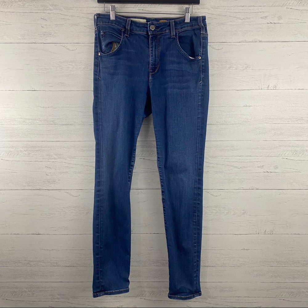 Pilcro and the Letterpress Denim Skinny Jeans